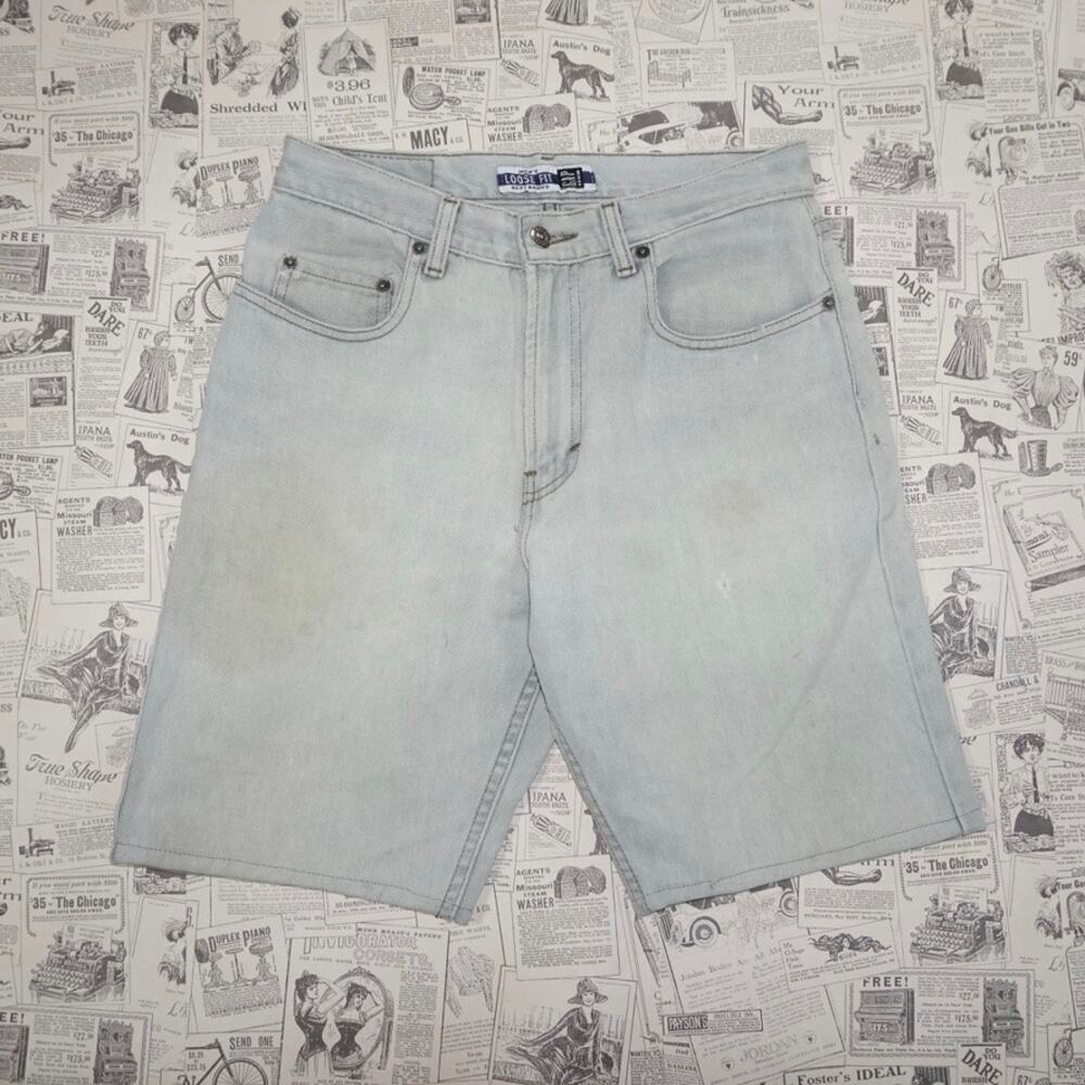 30 - Vintage Y2K gap denim 1990s loose fit denim jean shorts